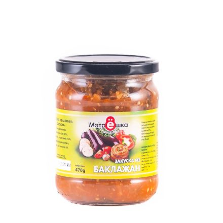 Εικόνα της Μελιτζάνες ψητές ψιλοκομμένες με λαχανικά "Ζακούσκα"