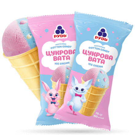 Εικόνα της Παγωτό Cotton Candy 